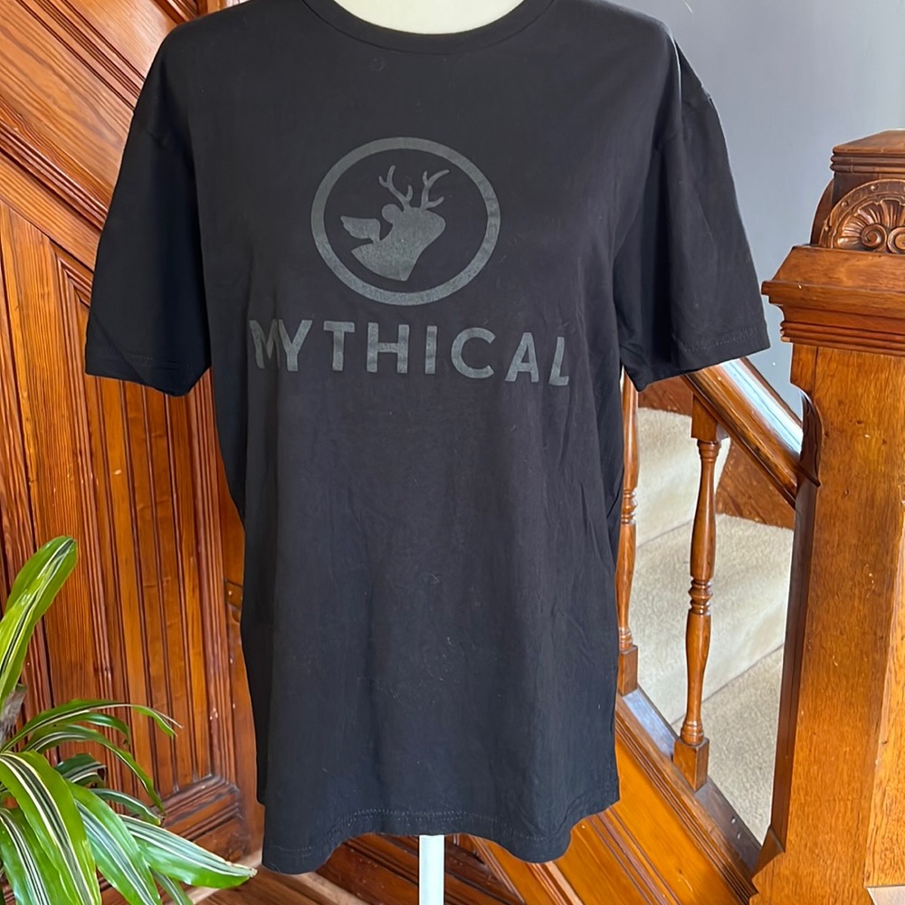 Mythical Black Teeshirt Sz L